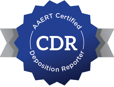 AAERT Certified Digital Reporter badge